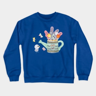 Cute Purple Chick Crewneck Sweatshirt